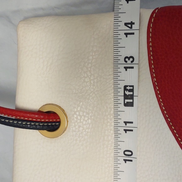 Vintage La Tour Eiffel Pebble Leather Zip Top Shoulder Bag RARE!!! - Picture 13 of 16